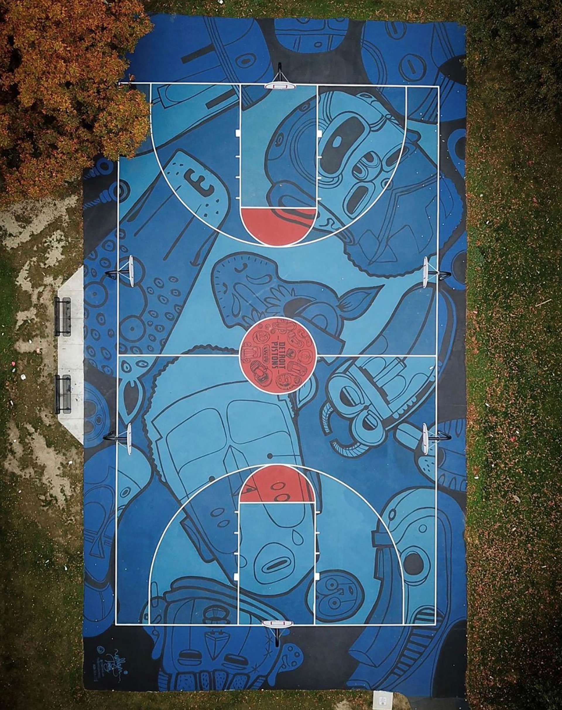 Tony WHLGN - Something from Nothing Tolan Park with Pistons