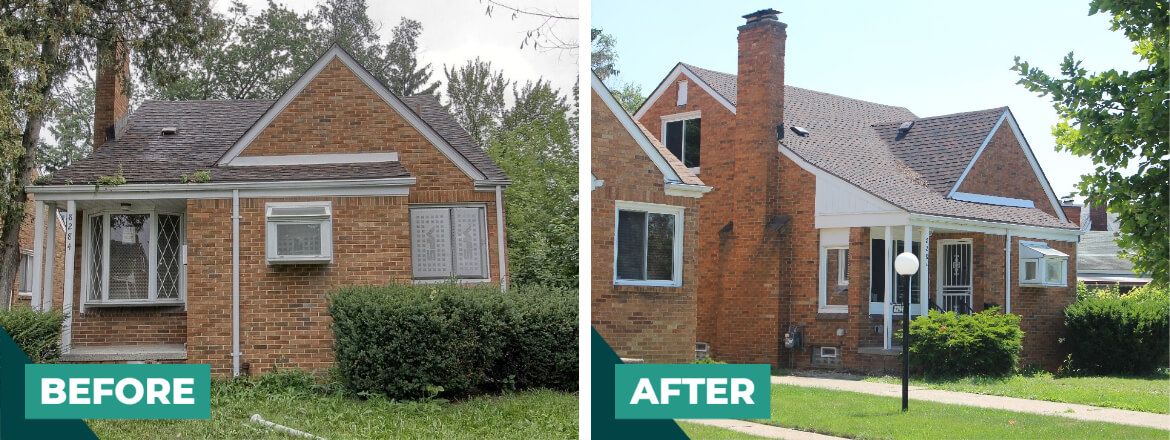 Aviation Sub Home Before and After