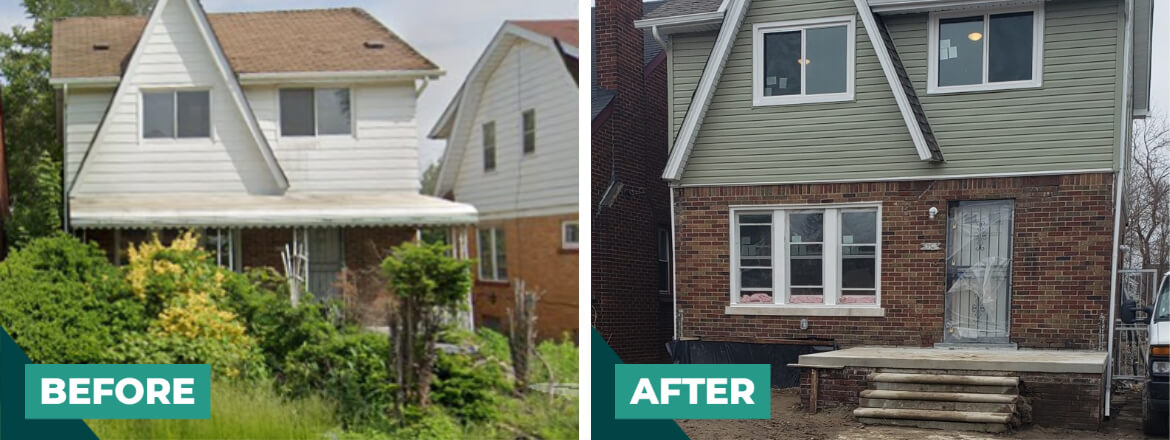 Boynton Home Before and AFter