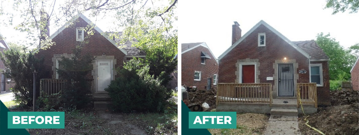 Yorkshire Woods Home Before and After