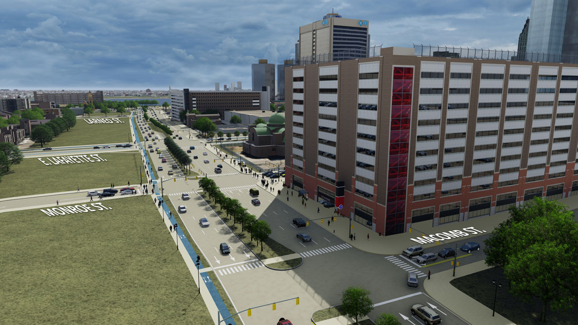 I 375 - MDOT Rendering