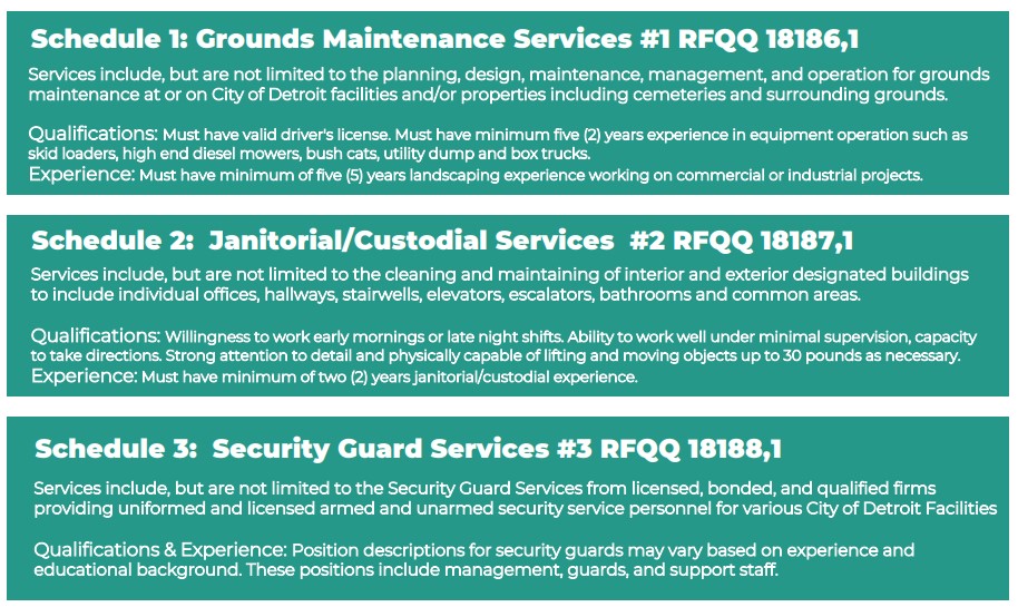 Get Pre-Qualified for the Detroit Supply Schedule