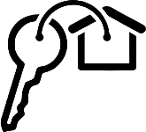 key with house key ring