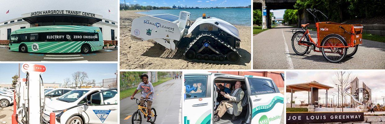 Sustainable Mobility collage