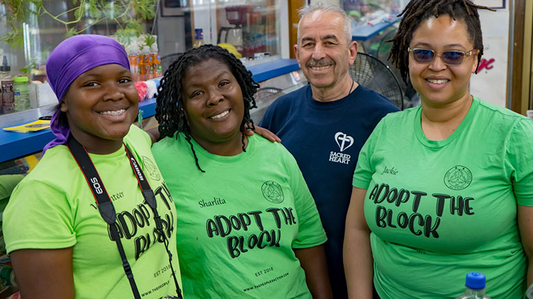 Adopt a block members