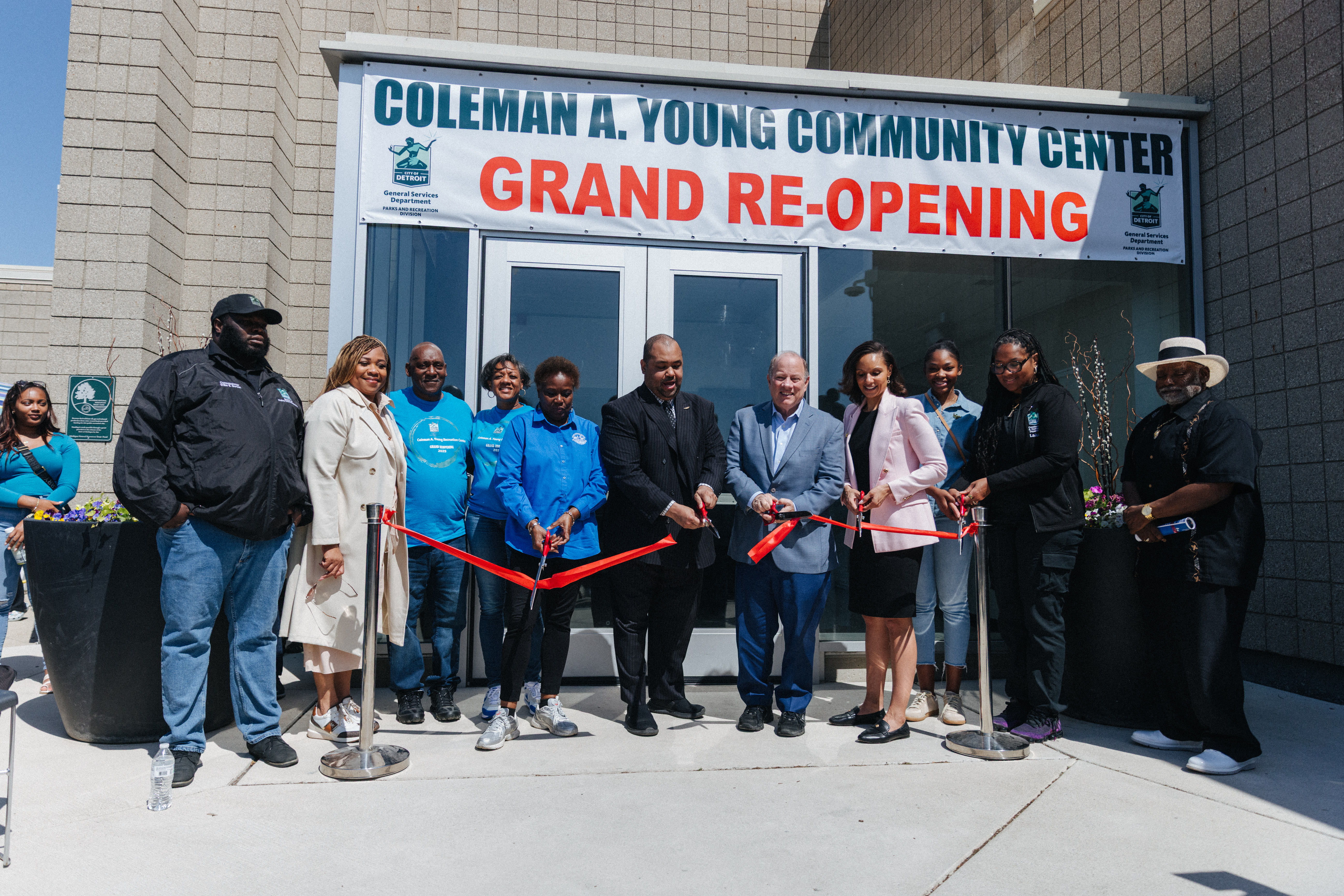 Grand re-opening of CAY Rec Center pict 1
