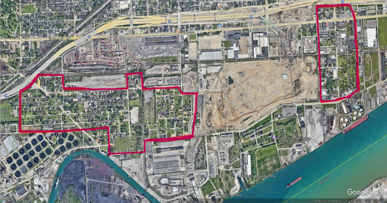 Delray Tree Giveaway Eligibility Map